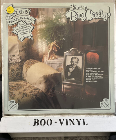 BING CROSBY Vinyl LP The Golden Age Of American Radio NM / NM