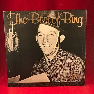 BING CROSBY The Best Of 1974 UK VINYL LP EXCELLENT CONDITION White Christmas