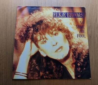 Signed Ellie Brooks No More The Fool Record LP Vinyl Autograph