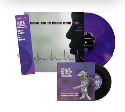 DEL - BOTH SIDES OF THE BRAIN (DELUXE VINYL + BONUS 7") Autographed 1/500 Copies