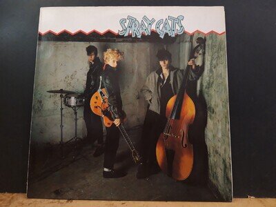 STRAY CATS Stray Cats UK 1st press 1981 Brian Setzer Lovely copy!