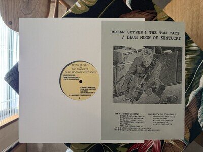 BRIAN SETZER & THE TOM CATS - BLUE MOON OF KENTUCKY LP