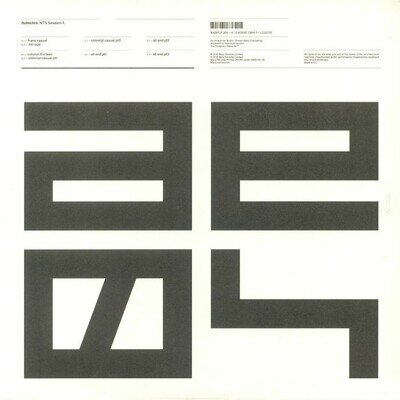 AUTECHRE - NTS Session 4 - Vinyl (3xLP)