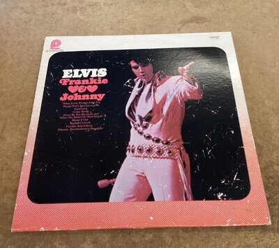 Elvis Presely Frankie & Johnny Pickwick Signed LP COA Autograph authentication