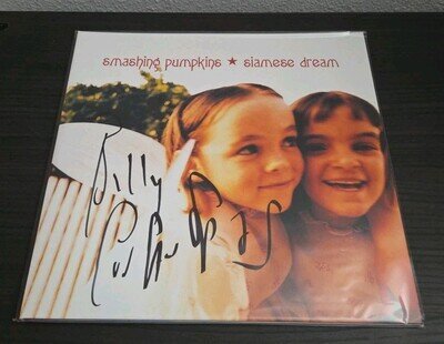 THE SMASHING PUMPKINS Siamese Dream Vinyl SIGNED Billy Corgan AUTOGRAPHED 🆕 ✅