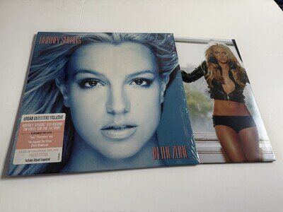 Britney Spears in the Zone Vinyl 12" Blue Coloured Vinyl Album