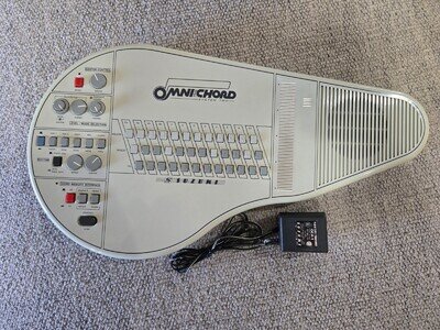 Suzuki Omnichord OM-84 System Two Vintage Instrument With Power Cord