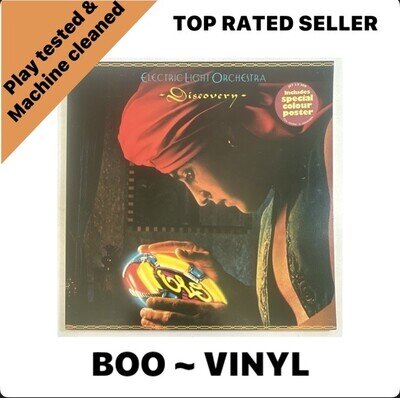 Electric Light Orchestra Discovery 1979 (JET LX 500) Jet Records Vinyl LP EX/EX