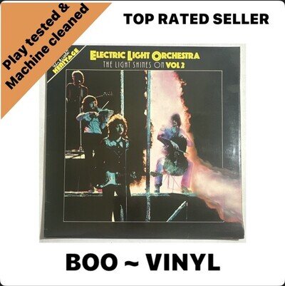 Electric Light Orchestra - The Light Shines On Vol.2 12” Vinyl Record LP EX/VG+