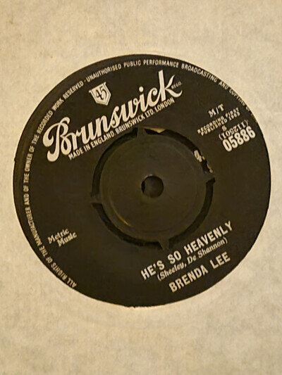 Brenda Lee, Losing you. EX