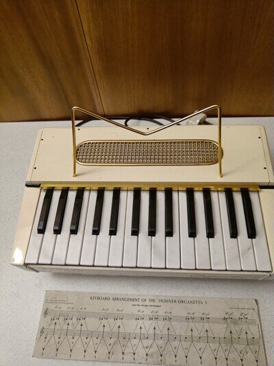 Hohner Organetta 3 1960s Fan Driven Organ With Keyboard (240v, Working Order)