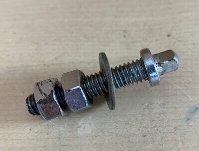 SLINGERLAND Key Bolt Adjustment Screw w Hex Nut for Super Setomatic Tom Arm 5/16