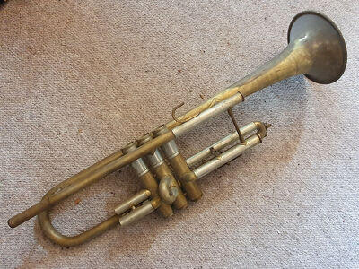 nice vintage Bb trumpet body, NOS Amati Kraslice ATR 312