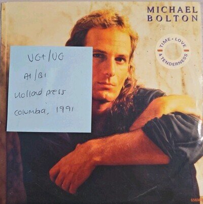 Michael Bolton Time, Love & Tenderness 656989 7 VG+/VG 1991