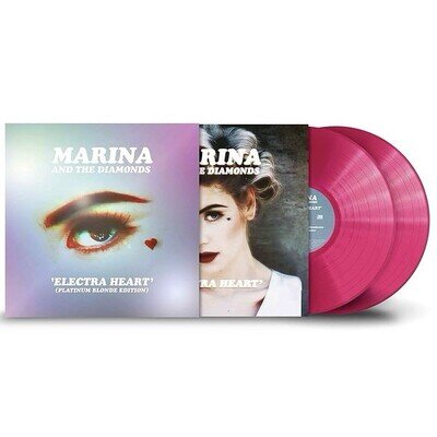 Marina And The Diamonds Electra Heart Platinum Blonde Edition Magenta Pink Vinyl