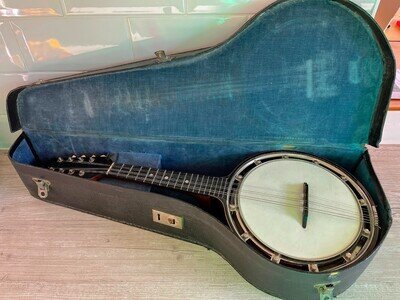 JG Abbott vintage mandolin banjo