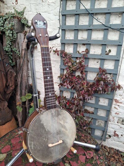 Vintage George Formby Model A banjo ukulele 1940s by Dallas of London