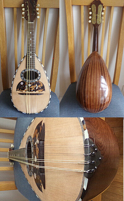 Stridente bowl back mandolin vgc