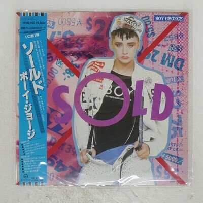 BOY GEORGE SOLD VIRGIN 28VB1150 Japan OBI VINYL LP
