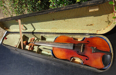 Violin Violin 59.5cm Body Approx 35.8cm