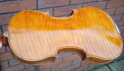 Handmade SCOTTISH Vintage Violin By Alex M Callum Glasgow Made 1890 dv373