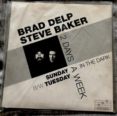 Brad Delp & Steve Baker 2 Days A Week 7” Record (Great condition)