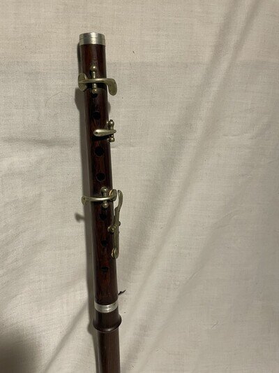 Vintage John Grey & Sons London 5-Key Wooden Fife/Flute | Cocuswood & Brass