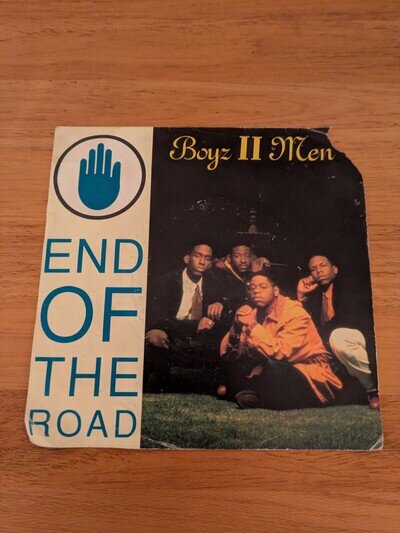 Boyz II Men 'End Of The Road' 7" Vinyl Single - 1992 - Motown Label - TMG 1411