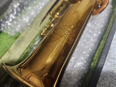 🎷 SAXOPHONE C Melody With Mpc Sort Of Plays Good Case Rare Engraving Low P