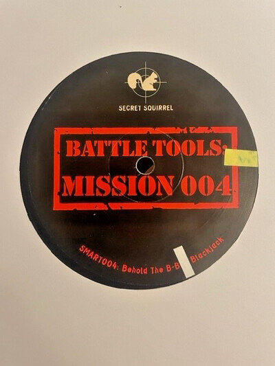Secret Squirrel Battle Tools Mission 4 12" Hip Hop DJ Battle Tool Scratch Vinyl