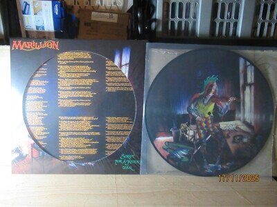 Marillion - Script For A Jesters Tear (Parlophone) Picture Disc LP