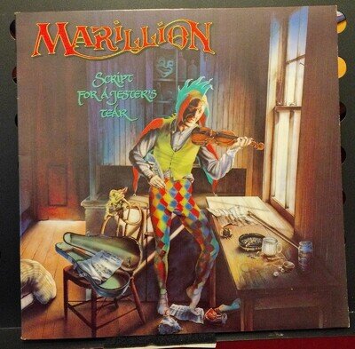 Marillion "Script For A Jester's Tear" 12" Vinyl LP (1983) EMI EMC 3429 *G/VGC**