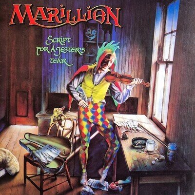 MARILLION - SCRIPT FOR A JESTER'S TEAR. ORIGINAL 1983 UK LP GATEFOLD SLEEVE