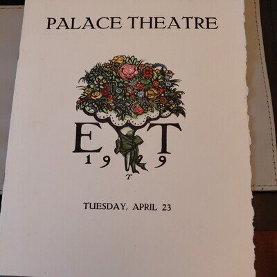 Ellen Terry Memorial Fund Theatre Programme April 1929 Original, Palace Theatre