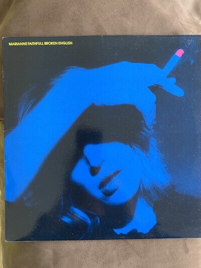 MARIANNE FAITHFULL Broken English ISLAND ORIGINAL 1979 UK PRESSING VINYL LP M1