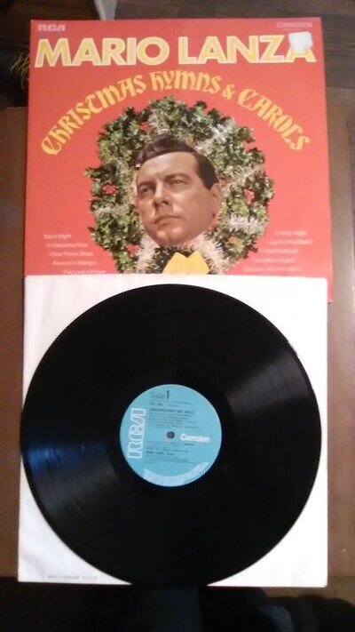 Mario Lanza: Christmas Hymns & Carols 12" Vinyl LP - 1290/25