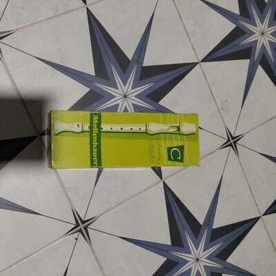 Vintage Mollenhauer Recorder Sopran C German Boxed Wooden Soprano Student EUC!