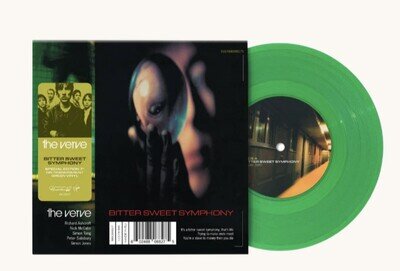 The Verve Bittersweet Symphony 7" Green Vinyl Record Single - PREORDER 7th Dec