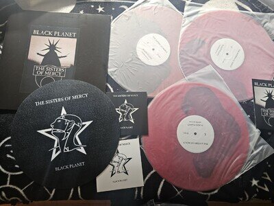 THE SISTERS OF MERCY ULTRA RARE RED VINYL 3LP