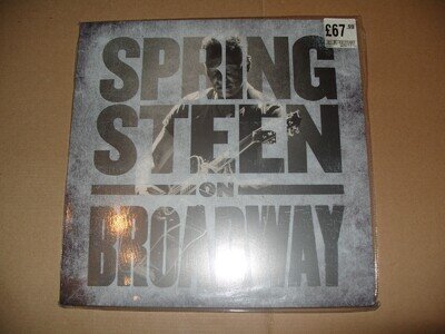 Bruce Springsteen - Springsteen On Broadway 4x LP Vinyl LIKE NEW/NOT SEALED