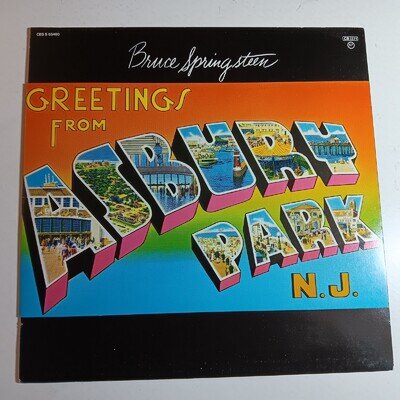 Bruce Springsteen / Greetings From Asbury Park N.J. 1975 REISSUE EX / FAST POST