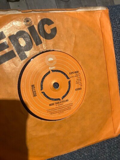 Boston. More than a feeling. . 7”vinyl 1976. Epic