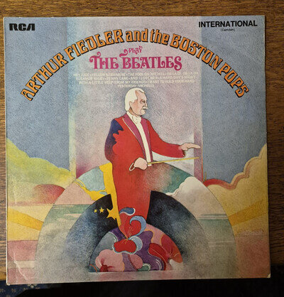 Arthur Fiedler And The Boston Pops Orchestra -Play The Beatles 1971 vinyl EX/VG+