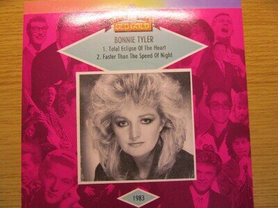 Bonnie Tyler Total Eclipse of the Heart Faster than speed of night 7" Hit Record