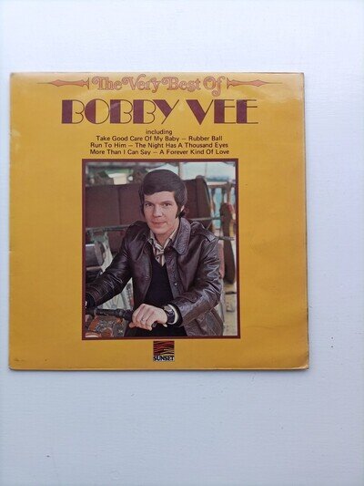 BOBBY VEE - LP - THE VERY BESY OF BOBBY VEE