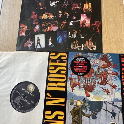 Guns n' Roses-appetite for destruction-pic picture cover disc-original-1A 1B