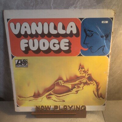 VANILLA FUDGE - VANILLA FUDGE 1st Mono Press 1967 Red Plum Atlantic LP VG VINYL