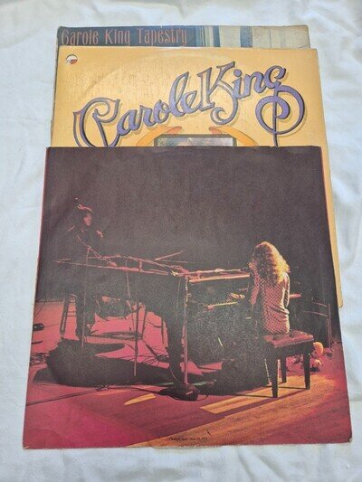 3 CAROLE KING VINYL RECORDS CG S16