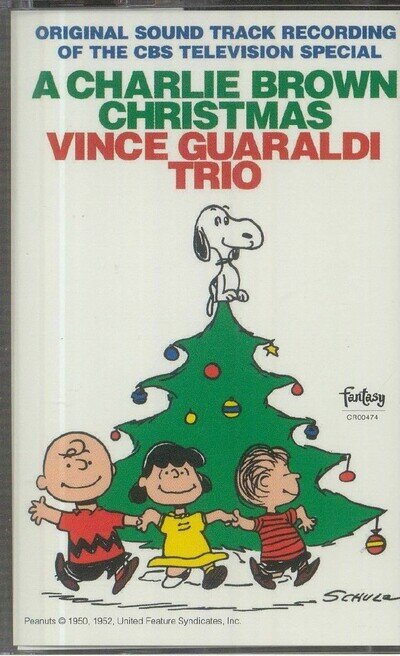 VINCE GUARALDI TRIO - A Charlie Brown Christmas (Soundtrack) (reissue)