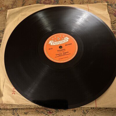 CATERINA VALENTE - Malaguena / Siboney / 10” Shellac